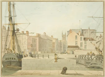 Pohled na Prince Street, Bristol