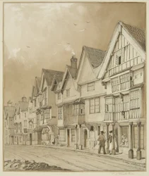 Západní strana, Temple Street, z White
