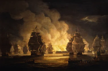 Bitva o Alžír: Bombardování, 1824