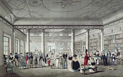 Hallova knihovna v Margate, 1789