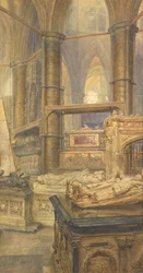 Hrobky Jindřicha III. a královny Eleonory, Westminsterské opatství, 1904