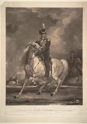 Portrét hraběte Matveje Ivanoviče Platova 1757-1818, 1815