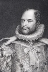 Princ Augustus Frederick, vyrytý Henry Robinsonem (fl. 1827-72) (rytina)