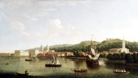 Pohled na Greenwich
