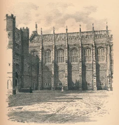 Velký sál paláce Hampton Court, 1902