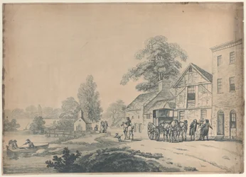 Trenér mimo hospodu, 1785-90., 1785-90.