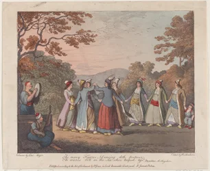 Jak mnoho figur, tančí, navrhuje, Jak se vlny valí po moři, když bouře točí..., 31. července 1804.