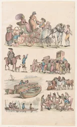Talíř 16, Obrysy obrazců, krajiny a dobytka...pro potřebu studujících, Ju..., 1. června 1790.