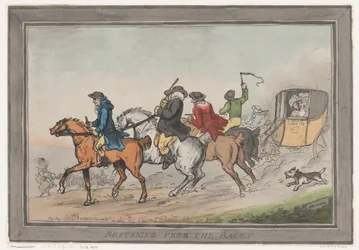 Návrat ze závodů, 1. prosince 1791, 1. prosince 1791.