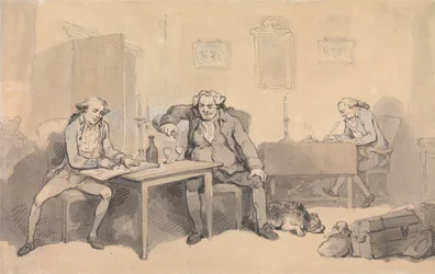 Rowlandson a Wigstead na turné