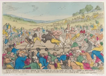Venkovské sporty, A Milling Match, 29. září 1811, 29. září 1811.