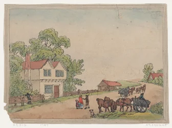 Rustikální skica, 1787., 1787.