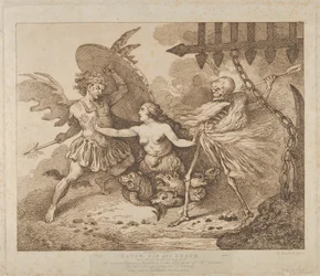 Satan, hřích a smrt Ztracený ráj, Kniha 2, po roce 1790, po roce 1790.