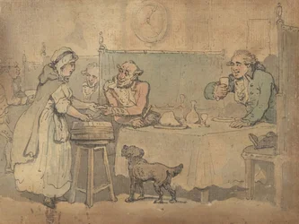 Krčmová scéna, 1780-1827.