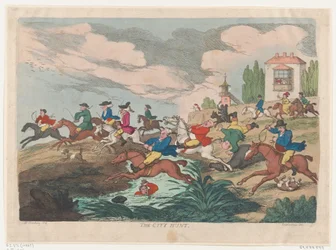 The City Hunt, ca. 1810, ca. 1810.