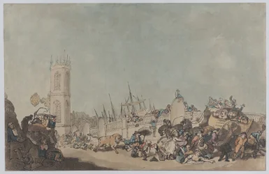 The Overdrove Ox (Šílený býk na Westminsterském mostě)