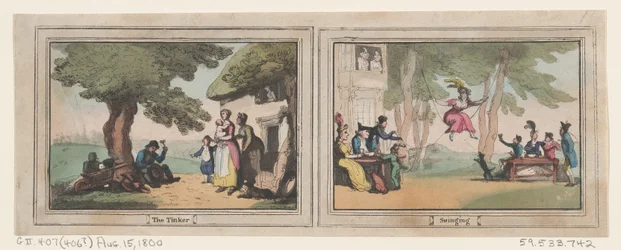 The Tinker and Swinging, 15. srpna 1800, 15. srpna 1800.