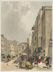 London As It Is: Temple Bar, od Strand