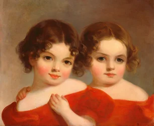Sestry Lelandovy, asi 1830 (olej na plátně)