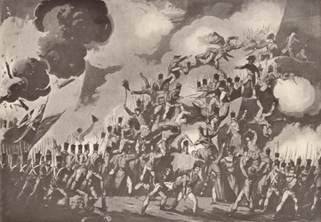 Útok na svatého Šebestiána, 31.8.1813,1909