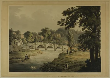 Pohled na Richmond z mostu