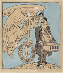Roland z Berlína; Simplicissimus IX/13, 1905