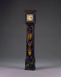 Charles II Thirty Hour Longcase Clock, cca 1680 (kombinovaná média)