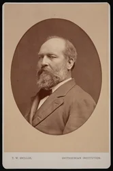 Portrét Jamese Abrama Garfielda 1831-1881, červen 1880.
