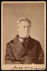 Portrét Josepha Henryho 1797-1878, duben 1873.