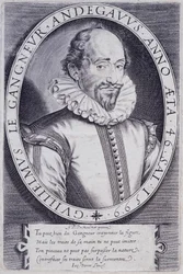 Portrét Guillaume Le Gangneur (1553-1624), tajemník komory francouzského krále