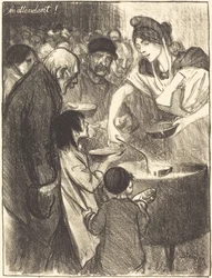 Waiting En obsluha, 1895.