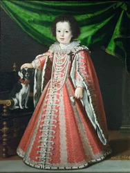 Vittoria della Roveren muotokuva lapsena