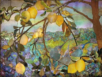 Favrile mosaic panel, c.1910