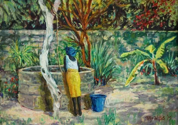 The Blue Bucket 2019 (olej)