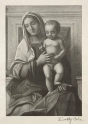 Staří italští mistři: Madonna a dítě, 1888-1892.