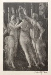 Staří italští mistři: Tři grácie, 1888-1892.