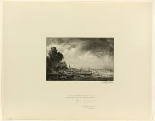 Waterloo Bridge (náčrt), od Old English Masters