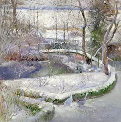 Most přes vrbu