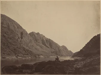 Iceberg Canyon, Colorado River, Pohled Shora