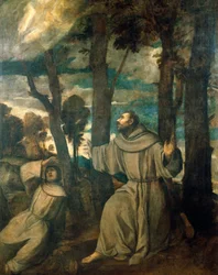 Svatý František dostává stigmata