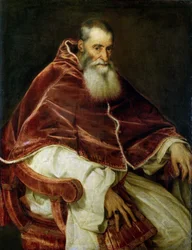 Portrét papeže Pavla III., 1543.