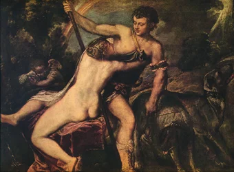 Venuše a Adonis, 1560