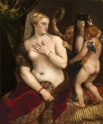 Venuše se zrcadlem, c. 1555.