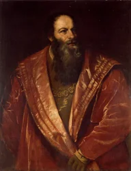 Portrét Pietra Aretina, 1545.