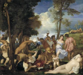 Bakchanal of the Andrians, 1523-1526