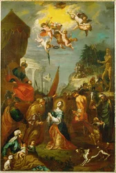 "Umučení svaté Doroty", kolem roku 1656 (malba na plátně)