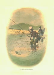 Rybaření, 1820, c1910.