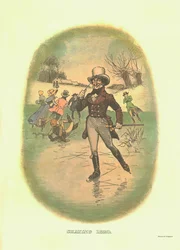 Bruslení, 1820, c1910.