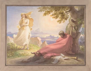 Tasso Contemplating Beauty, 1823.