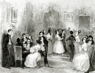 Večer v domě Charlese Nodiera (1780-1844) 1831